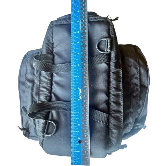 L.L. Bean Camera Case Padded Black Nylon Bag Elastic and Hook & Loop Straps - Picture 14 of 16